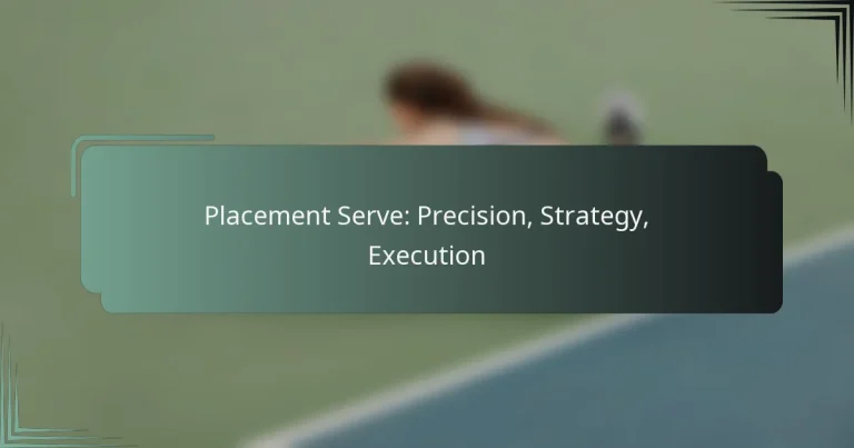 Placement Serve: Precision, Strategy, Execution